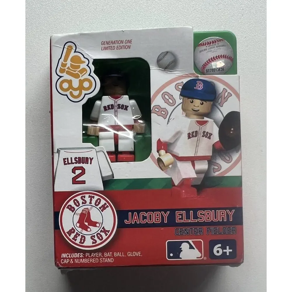 Jacoby‎ Ellsbury MLB Boston Red Sox 2011 Oyo Building Toy Complete Pieces